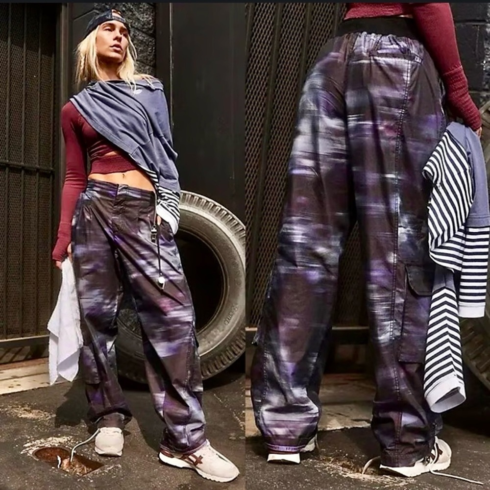 Free People Movement Pants Mesmerize Nylon Athletic Size Small New